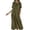 D-Green, variant on Womens Dresses Short Sleeve Round Neck Flowy Dress With Bow Pocket Loose Fit Maxi Dress Spring Summer Fall Outfit Casual Clothes Beige L