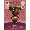 Erik - Nintendo Animal Crossing Happy Home Designer Series 4 Amiibo Card - 334 - Walmart.com