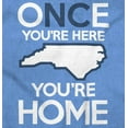 thumbnail image 2 of North Carolina You're Home Here Cute Men's Graphic T Shirt Tees Brisco Brands X, 2 of 6