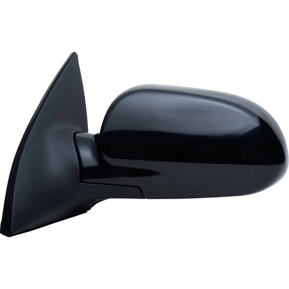 69504S - Fit System Driver Side Mirror for 04-08 Suzuki Forenza, 05-08 Suzuki Reno, black, PTM, foldaway, Heated Power