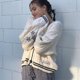 thumbnail image 1 of Cárdigans de punto sueltos para mujer, abrigo bordado de estrellas, suéteres Y2K, ropa de calle Vintage, Top de manga larga informal de un solo pecho, Invierno, 1 of 4