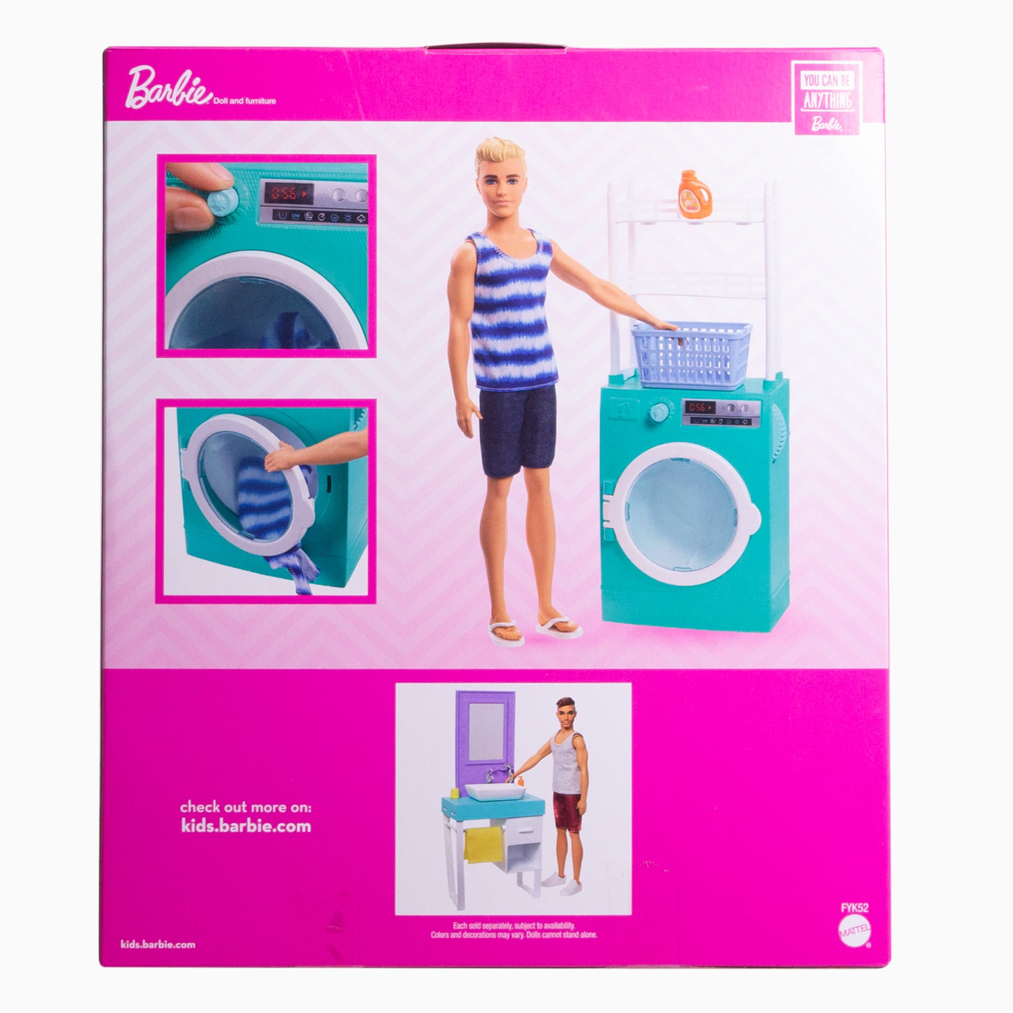 barbie ken laundry