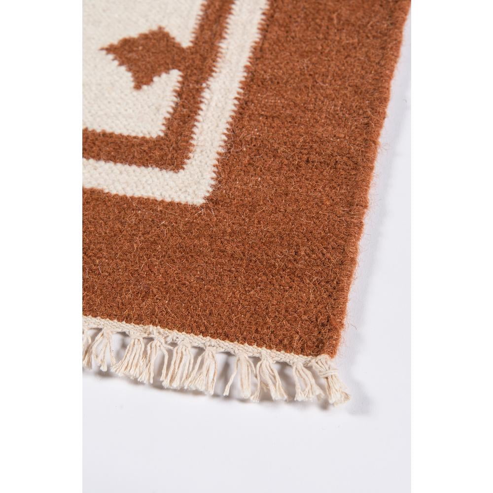 Erin Gates Contemporary Rectangle Area Rug, Rust, 7'6" X 9'6"