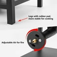 thumbnail image 7 of Vivicreate Outdoor Propane Gas Griddle Stove – 20PSI High Pressure Portable Burner for Camping, Cooking, Garden Kitchen Grill, 7 of 7