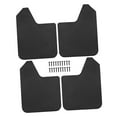 thumbnail image 5 of JISADER 4 Pieces Universal Car Mud Flaps Fenders Replace Parts Vehicle Guards Black, 5 of 9