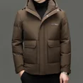 thumbnail image 3 of Chaqueta corta de plumón 2024, abrigos de invierno con capucha para hombre, ropa de diseñador para hombre, plumón de pato, chaqueta acolchada para hombre, abrigos para hombre, 3 of 4