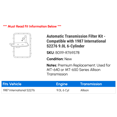 thumbnail image 2 of Automatic Transmission Filter Kit - Compatible with 1987 International S2276 9.0L 6-Cylinder, 2 of 2