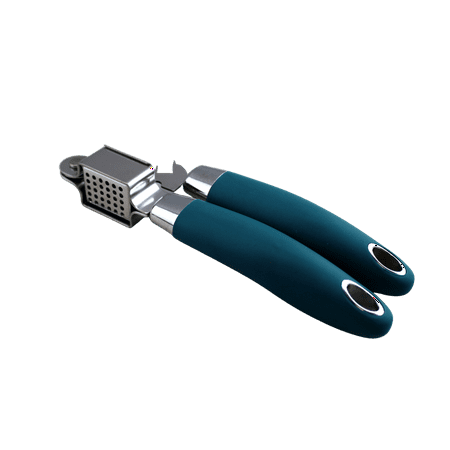 Dependable Industries Inc. Essentials Garlic Press With Anti- Slip Ergonomic Handle Stainless Steel