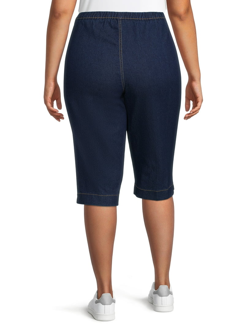 JMS Just My Size by Hanes Women's Plus Size Pull On 2 Pocket