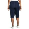 thumbnail image 5 of JMS Just My Size by Hanes Women's Plus Size Pull On 2 Pocket Stretch Capri, Sizes 0X-4X, 5 of 6