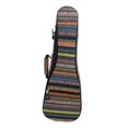 thumbnail image 3 of Bolsa de ukelele Ukulele Bolsa acolchada Mochila acolchada Bolsa de ukelele para ajustar clips de escena correas de rendimiento regalos para ukelele de 21 pulgadas, 3 of 8
