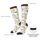thumbnail image 4 of Fotbe Gnome Camping Fishing Calcetas Divertidas Estampadas para Hombre y Mujer, Calcetas de Algodón hasta la Rodilla para Caminar, Correr, Enfermería y Embarazo, 4 of 6