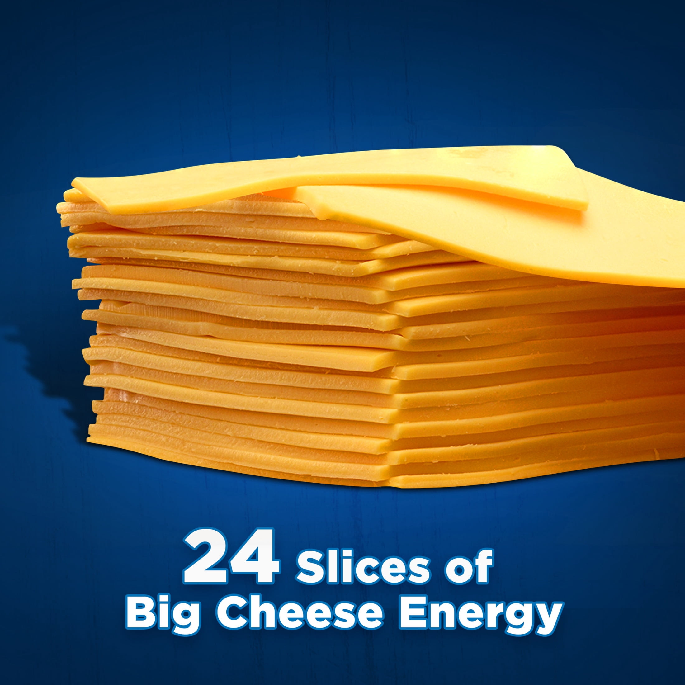 Kraft Deli Deluxe 2% Milk American Cheese Slices, 16 oz Pack, 24 Slices