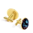 thumbnail image 3 of Bat Elegant Shirt Cufflinks Set Made of Stainless Steel for Formal Occasions, 3 of 6