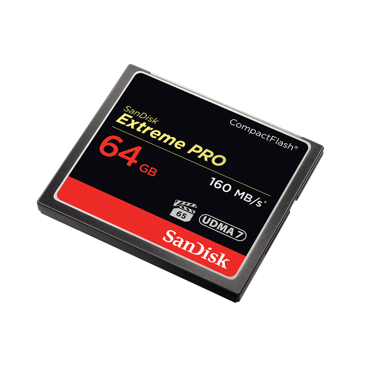 SanDisk, CompactFlash Memory Card, 64GB, Extreme PRO - Walmart.com