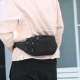 thumbnail image 6 of Large Fanny Pack for Women Men - Waist bag with 4-Zipper Pockets, 6 of 6