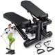 thumbnail image 1 of edx Steppers para Ejercicio, Mini Home Fitness Step con Resistencia, Capacidad de Carga 300 Libras, con Pantalla Digital, para Fitness en Interiores, Negro, 1 of 8