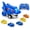 Blue, variant on Tigozz Remote Control Shark Car Toy with Magnetic Fish Catching Game, USB Rechargeable RC Vehicle with LED Eyes, 6 Fish, Gift for Kids Ages 3+