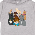 thumbnail image 3 of Inktastic Happy Dog Family Toddler Hoodie, 3 of 4