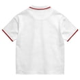 thumbnail image 3 of Trgacdwlo 1776-2026 Men's Polo Shirt 250 Anniversary USA Shirt Letter Flag Print Independence Day Patriotic Big and Tall 4th of July Men's Golf Shirts, 3 of 4