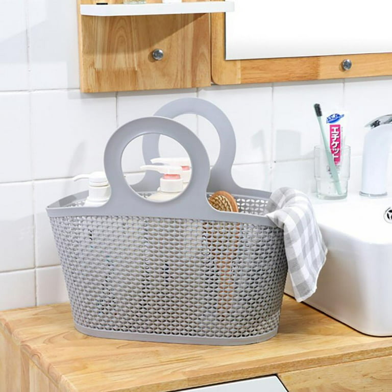 Pretty Comy Plastic Portable Storage Organizer Basket - Bathroom
