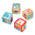 thumbnail image 4 of Soft Baby Blocks, Hand Eye Coordination Bright Color Stable Soft Fabric Building Blocks  For Children For Home Soft Baby Blocks, 4 of 8