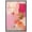 Black Frame, variant on Petal Patchwork I High-Gloss Frameless Acrylic Glass Wall Art Blush Abstracts by Art Remedy, Ready to Hang, 10 x 15