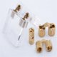 thumbnail image 3 of Hinge, 10mm Brass Invisible Hinge Pure Copper Hidden Concealed Hinge For DIY Jewelry Box,Gift Box, Worktops(8Pcs), 3 of 5