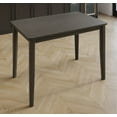 thumbnail image 3 of Home Design 5-Piece Denwin Dining Set, Taupe, Rectangular table, Shaker legs, Wood-detail chairs, Padded seats, Small-space friendly, Elegant design, 3 of 7