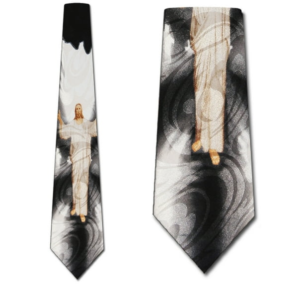 Welcome home (Black) Necktie Mens Tie