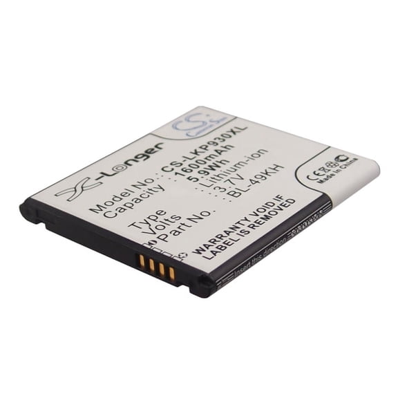 1600mAh BL-49KH LGVS920BAT Battery for Verizon Spectrum 4G Spectrum VS920