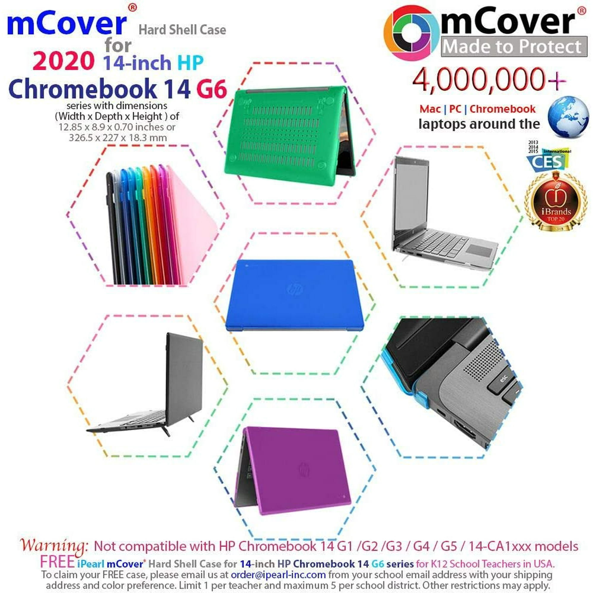mCover Hard Shell Case for 2020 14 HP Chromebook 14 G6 NOT Compatible with Older HP C14 G1 G2 G3 G4 G5 Series Walmart