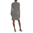 thumbnail image 2 of Nicole Miller womens  Long Sleeve Sheath Mini Dress, 4, White, 2 of 3