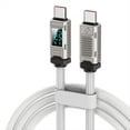 thumbnail image 1 of Cable USB C A Tipo C para 16, 15 Pro Max, para LED PD100W, Cable de Carga para , Cable de Datos Tipo C, ., 1 of 5