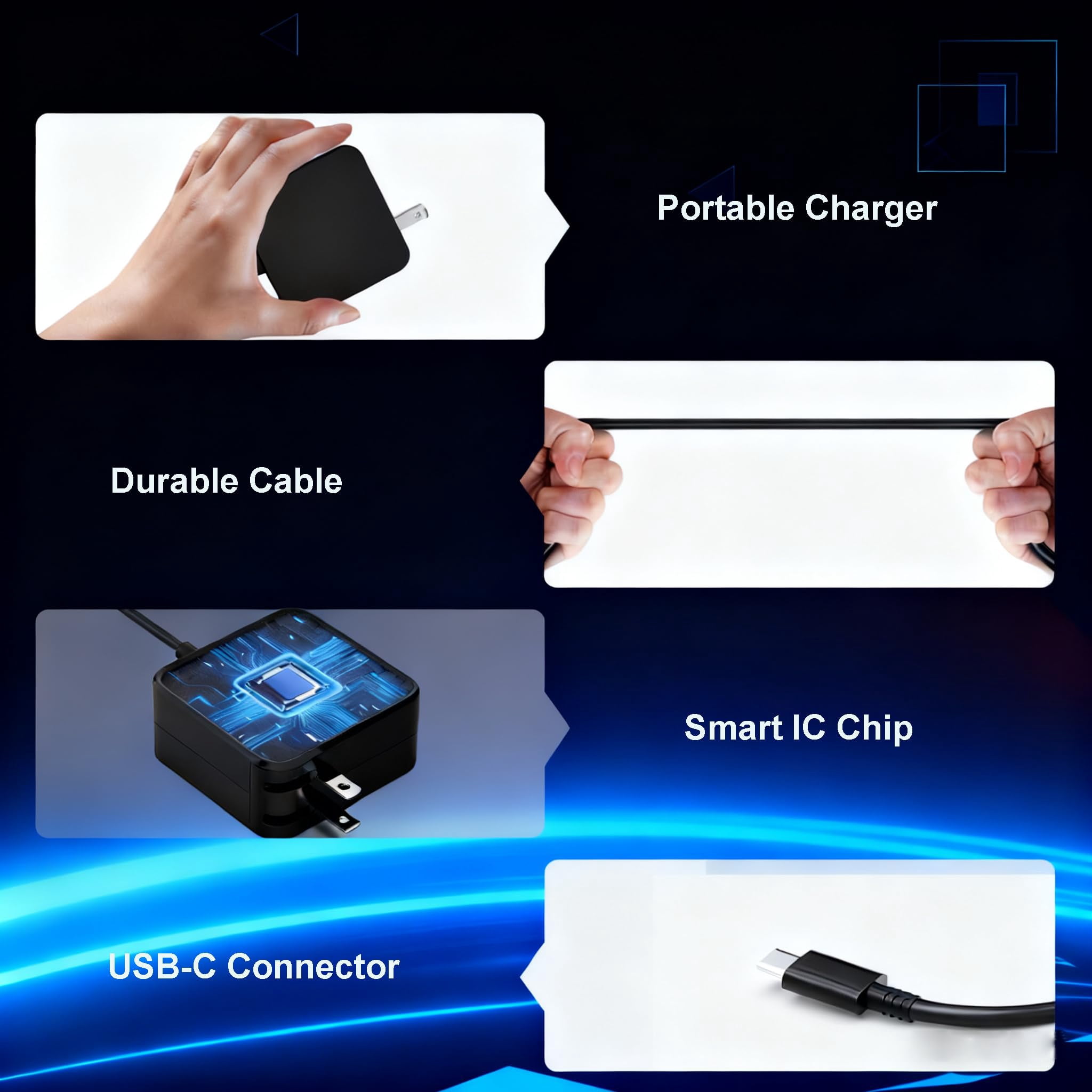 Power Adapter Replacement for T-Mobile 5G Internet Gateway Charger - PD 65W Arcadyan KVD21 Power Cord Cable 6 ft