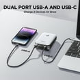 thumbnail image 4 of Litheli 20V Battery Pack, 2.0Ah Replacement Lithium Batteries U20 Power Tools and Phone, Tablet, Laptop, etc, 4 of 4