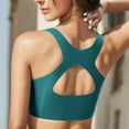 thumbnail image 4 of Cathalem Womens Bras Plus Size Full Coverage Lace Underwire Racerback Bra,Green XXXXXL, 4 of 5