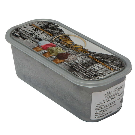 Villa Dolce Traditional Cookies and Cream Gelato, 5 Liter -- 1 each