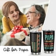 thumbnail image 2 of Father''s Day Gift For Papa, Birthday Gift For Papa Dad Grandpa, They Call Me Papa Travel Tumbler, 2 of 6