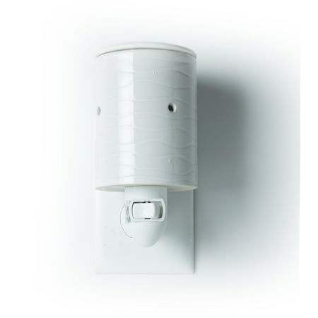 Mainstays Wax Melt Accent Warmer, White, Single