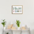 thumbnail image 5 of Framed Botanical Wall Art for Bathroom Decor, Bottles and Plants Print Canvas Art Rustic Wood Textured Framed Leaf Plant Artwork for Home Decor, 5 of 6