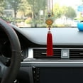thumbnail image 1 of Colgante para Espejo Retrovisor de Coches, Adorno Colgante Esmaltado, Amuletos de Decoración Feng Shui, Amuletos Chinos de Cerradura de La para Rojo, 1 of 8
