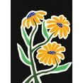 thumbnail image 2 of Moore, Regina 15x18 Gold Ornate Wood Framed with Double Matting Museum Art Print Titled - Pop Flowers I, 2 of 4