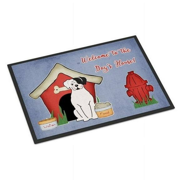 Carolines Treasures Dog House Collection White Boxer Cooper Door Mat Indoor Rug or Outdoor Welcome Mat 24x36 Doormat