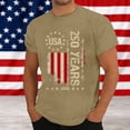 thumbnail image 2 of Men’s 250 Years Patriotic T-Shirt, We The People American Flag Cross Graphic Tee For Anniversary Celebration Comfortable Fit, 2 of 4