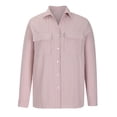 thumbnail image 3 of Cardigan for Women Lightweight Women Casual Solid Long Sleeve Buttons Loosing Cardigan Turndown Collar Tops Women Tops Long Sleeve Tops for Women Casual, 3 of 8