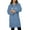 Ceil Blue, variant on Panda Uniform by HeedFit Women’s Medical Lab Coat 36" – 10XL White