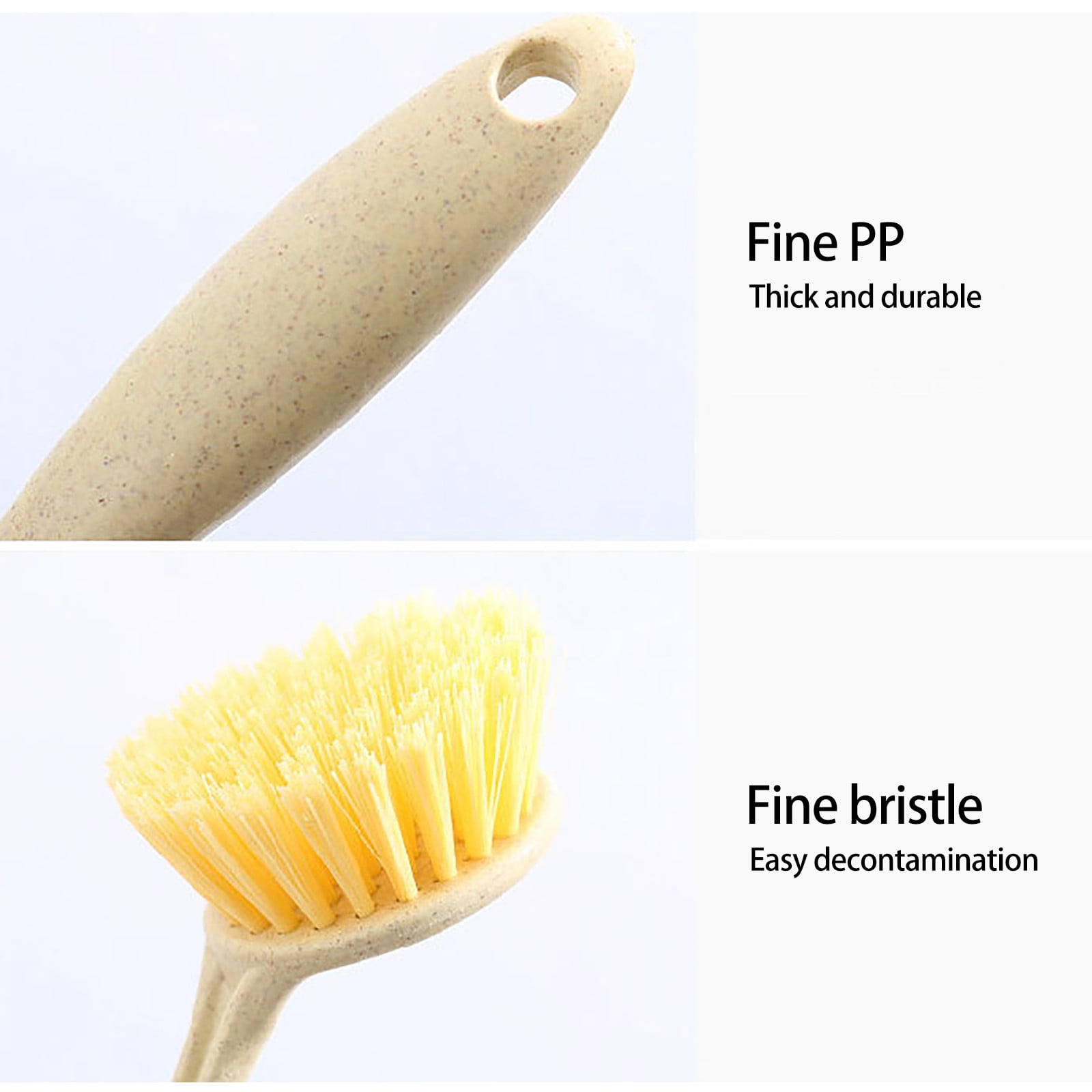 KADAX Lot De Brosses à Vaisselle, éponge, Distributeur De Liquide Avec Manche Et Support 93921223