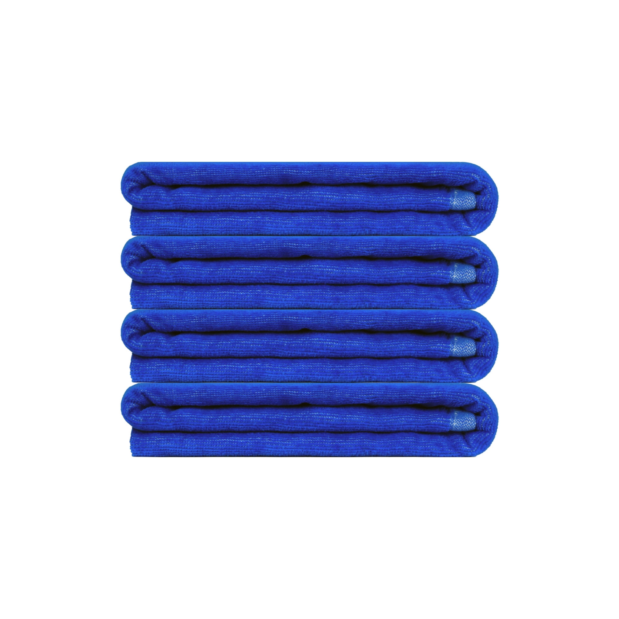 Mainstays Cabana Beach Towels, 4-Pack, 58 in x 28 in, Blue