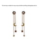 thumbnail image 4 of Pendientes de 2 Piezas Minnieouse Estrella Luna Borla Larga, 4 of 6